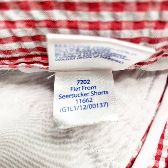 Southern Tide “The Skipjack” Flat Front Seersucker Shorts - Size 32 - Picture 5 of 8